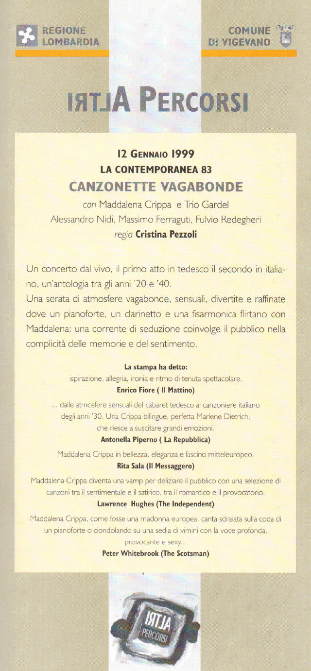 Cagnoni Vigevano Stagione 1998-1999